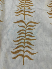 Staples Hand Block Print Linen Fabric